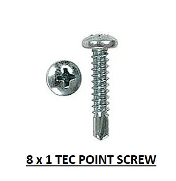 TEC / LATH - Heavy Duty Screws (Various Sizes) mega