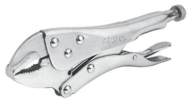 Twisting and Turning. Made with heat-treated alloy steel and Nickel-plated finish for increased corrosion resistance. Ideal for welders
