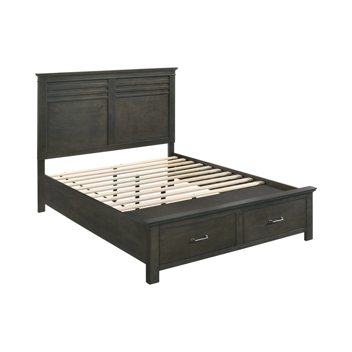 Newberry California King Storage Bed Bark Wood - 205430KW Pie's Variety Store