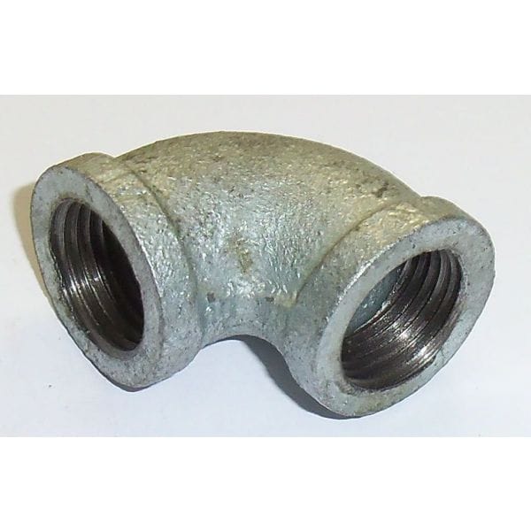 Galvanized Banded Elbow Fitting