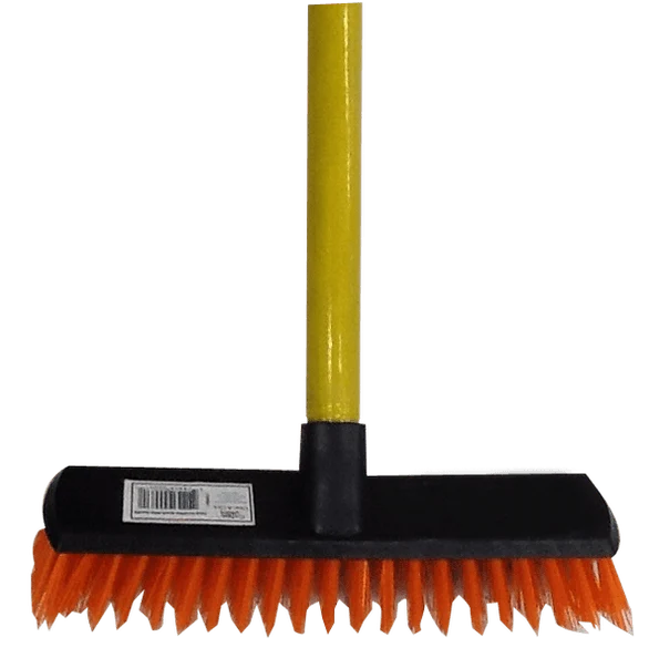 Deck Flat Scrubber Head that Contains Fibers that Withstand Wet and Dry Conditions CH90061 MEGA