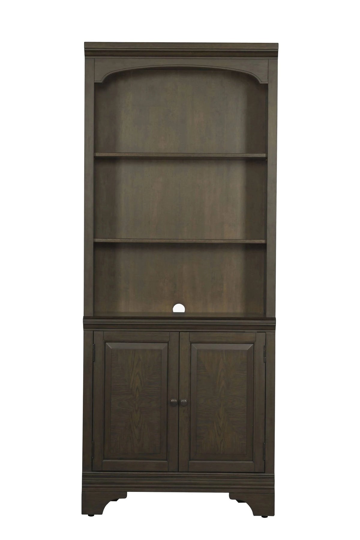 Hartshill Bookcase With Cabinet Burnished Oak - 881286 Pie's Variety Store