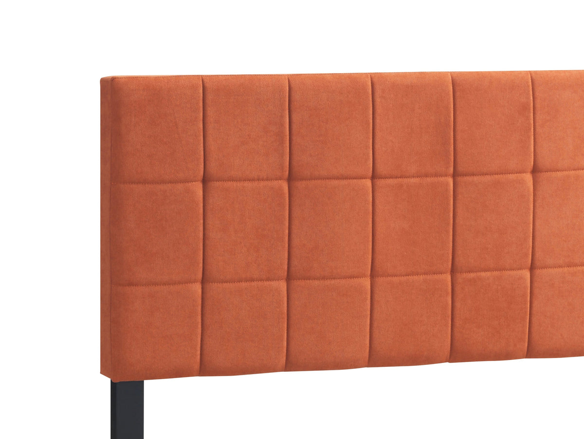 Fairfield Queen Upholstered Panel Bed Orange - 305951Q A-Z Store Nadia