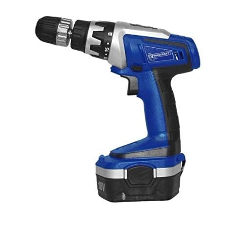 Toolcraft Cordless Drill 18V 3/8" Chuck- TC3423 MEGA