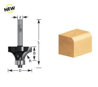 TIMBERLINE ROUTER BIT #320-34 MEGA