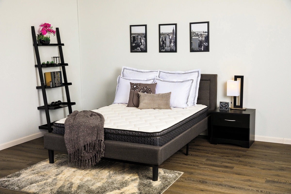 Laguna III Euro Top Full Mattress Grey - 350370F A-Z Store Nadia