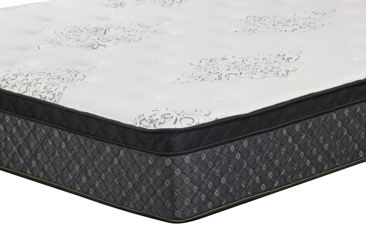 Aspen 12.5″ Eastern King Mattress White And Black - 350382KE A-Z Store Nadia