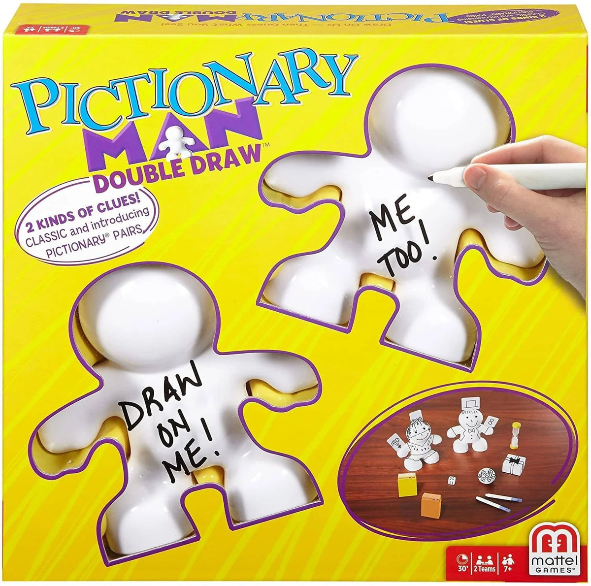 Pictionary Man Double Draw Game - DPJ62 Pie's Variety Store