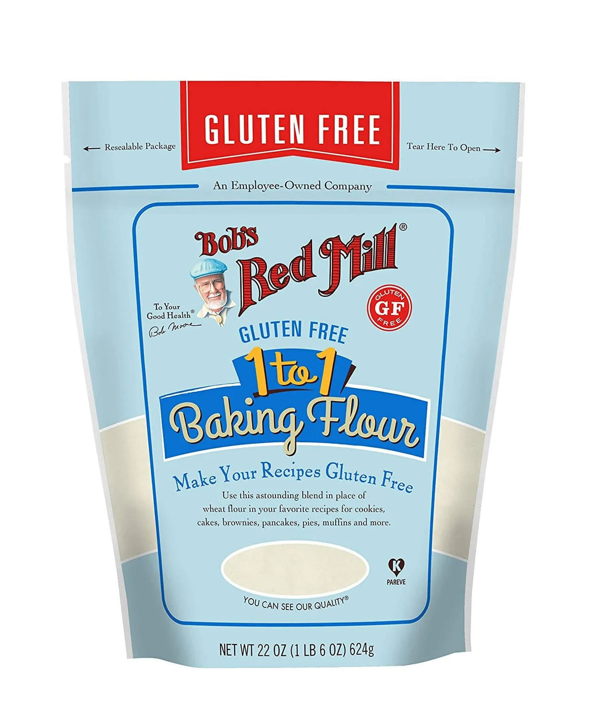 Bob Red Mill 1-1 Baking Flour 22oz - 03997803453 Pie's Variety Store