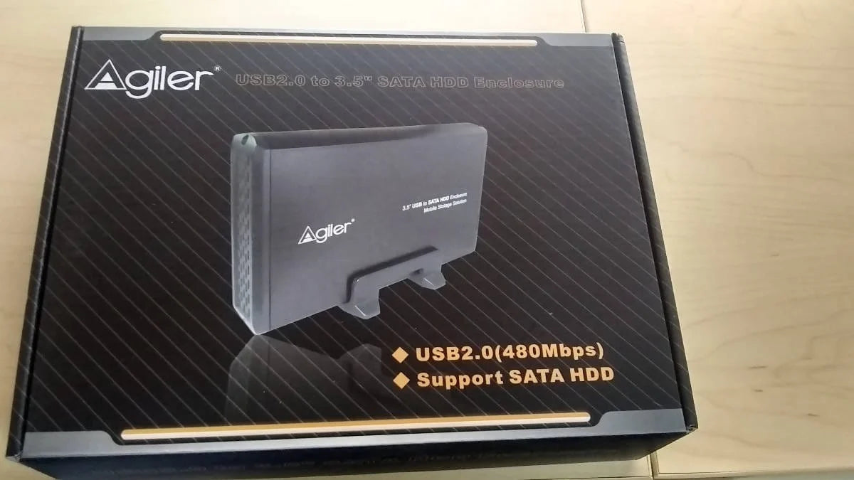Agiler USB 3.0 to 3.5 Sata HDD Enclosure-AGI-6336 Hannah Frederick