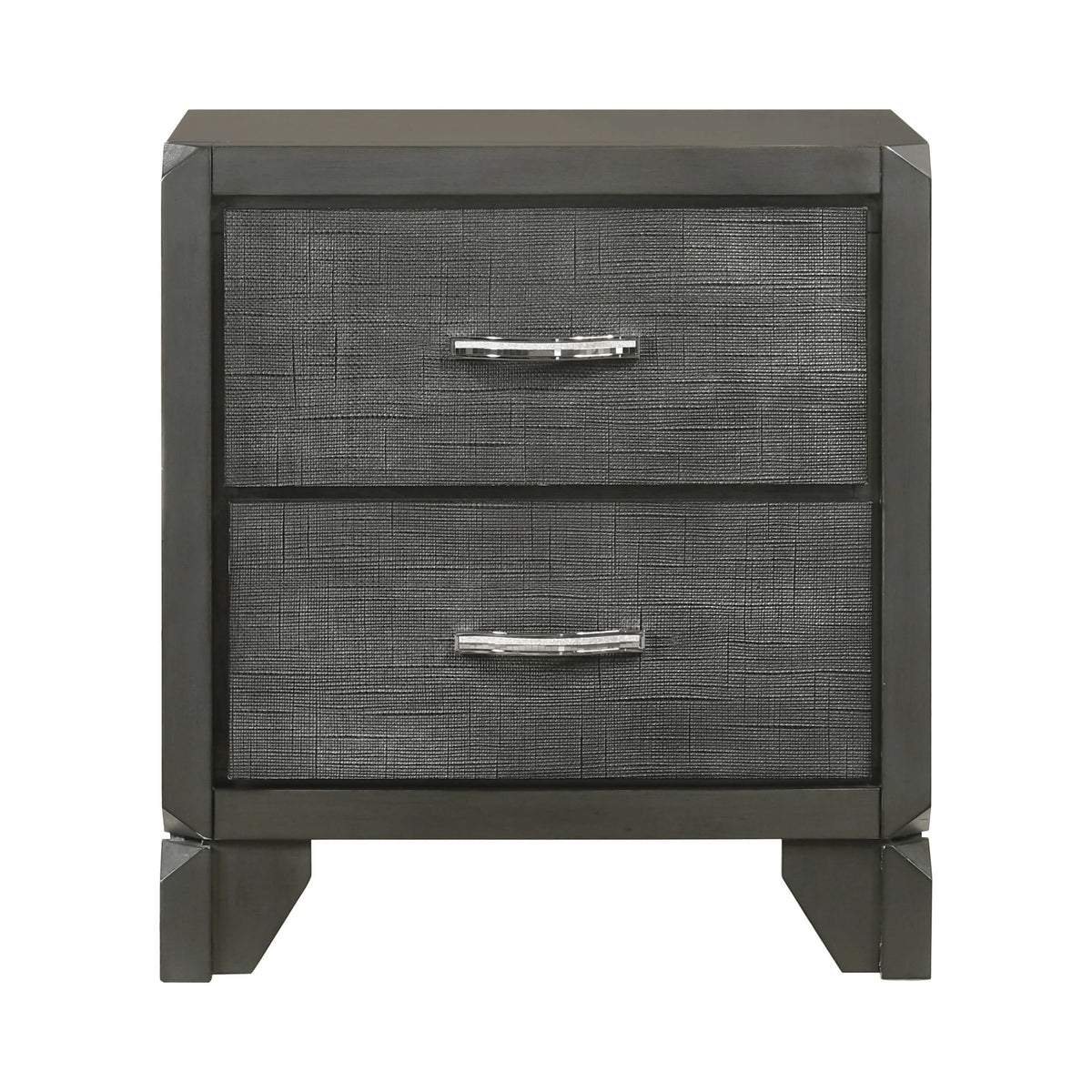 Noma 2-Drawer Nightstand Caviar - 215902 Pie's Variety Store
