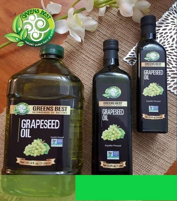 Greens Best Grapeseed Oil 1lt - 04023226898 Pie's Variety Store
