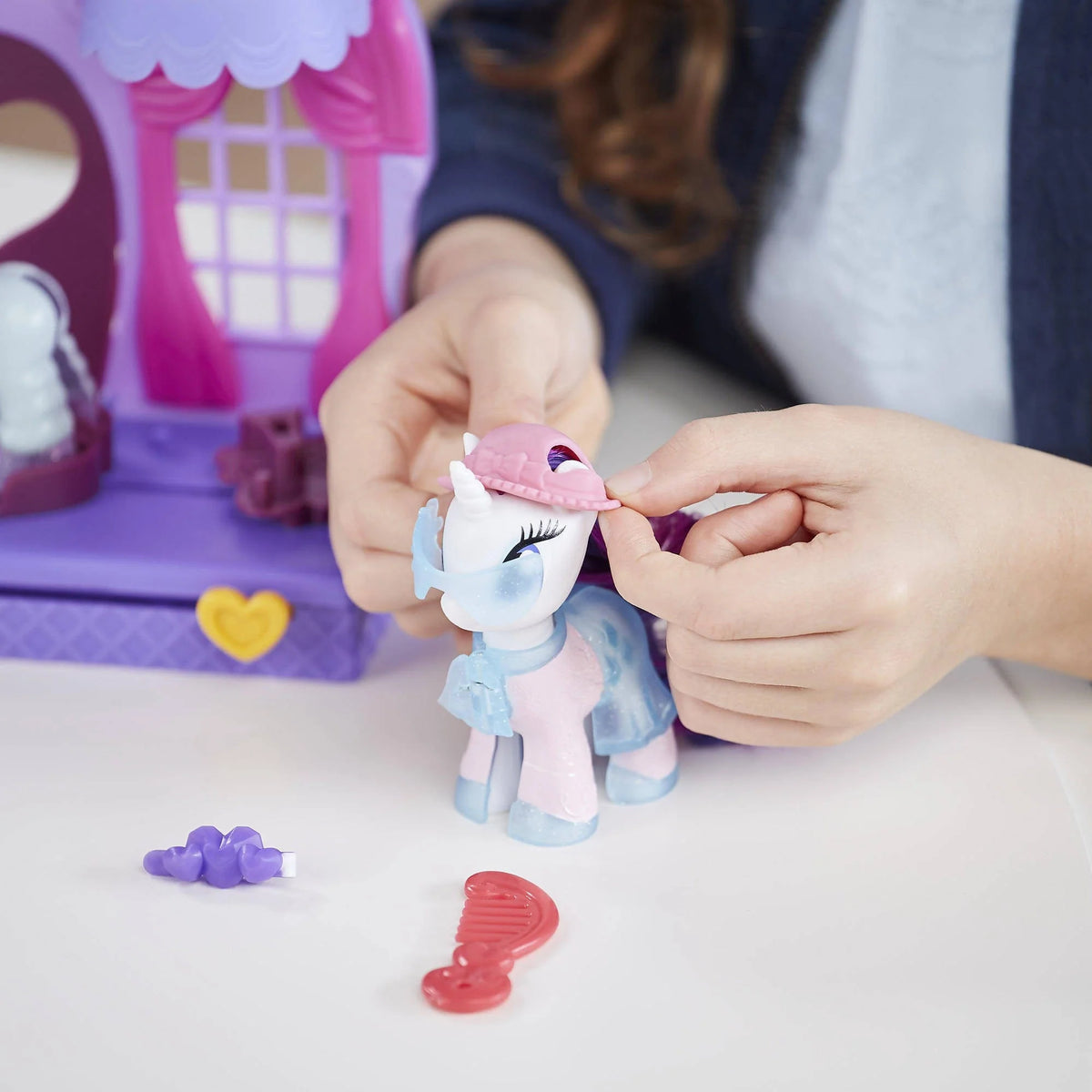 My Little Pony Friendship is Magic Rarity Fashion Runway Play Set - PN00004989 Pie's Variety Store