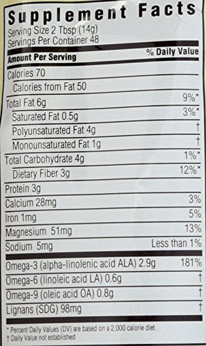 Spectrum Essentials Organic Ground Flaxseed