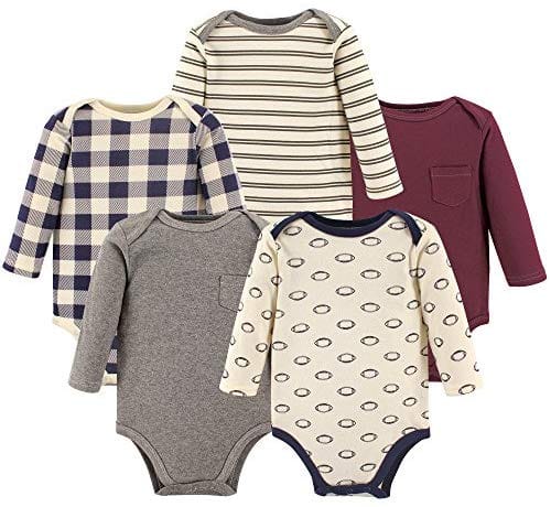 Girl Baby Bear Long-Sleeve 5-Pack