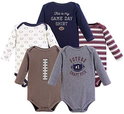 Girl Baby Bear Long-Sleeve 5-Pack