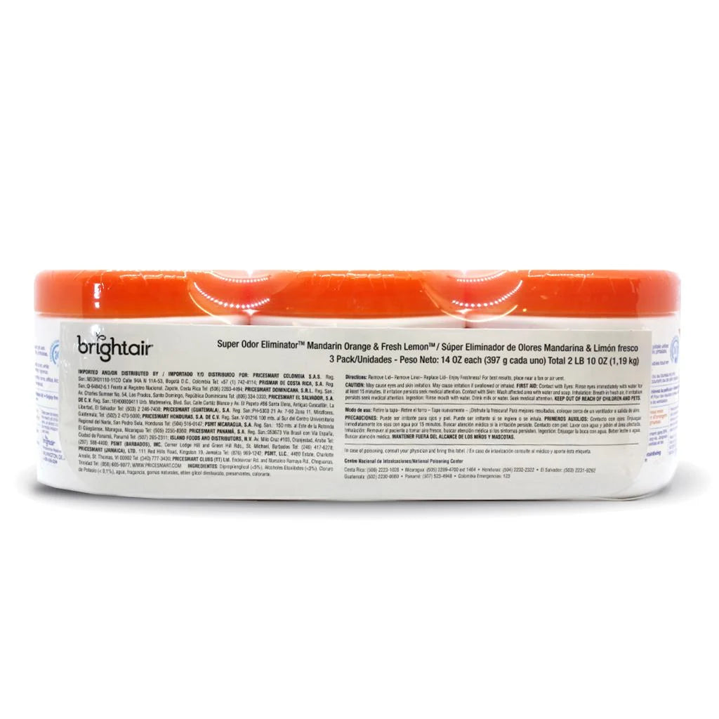 Bright Air Super Odor Eliminator 3 Units / 397 g / 14 oz- 286897 dayana sifontes