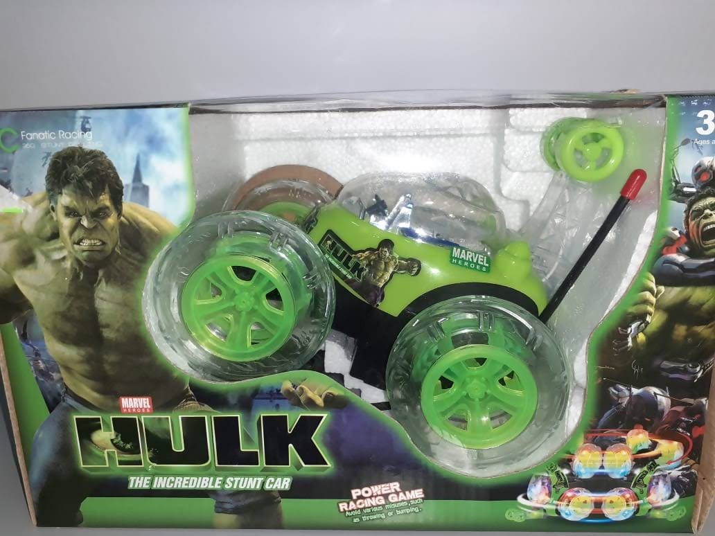 Marvel Heroes Hulk The Incredible Stunt Car -BQ99-11 Hannah Frederick