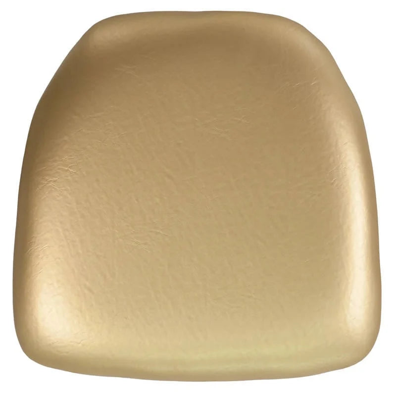 Hard Black/ Gold / Ivory / Silver Vinyl Chiavari Chair Cushion - BH-BK-HARD-VYL-GG / BH-GOLD-HARD-VYL-GG / BH-IVORY-HARD-VYL-GG / BH-SIL-HARD-VYL-GG ADRIAN'S ELECTRONICS