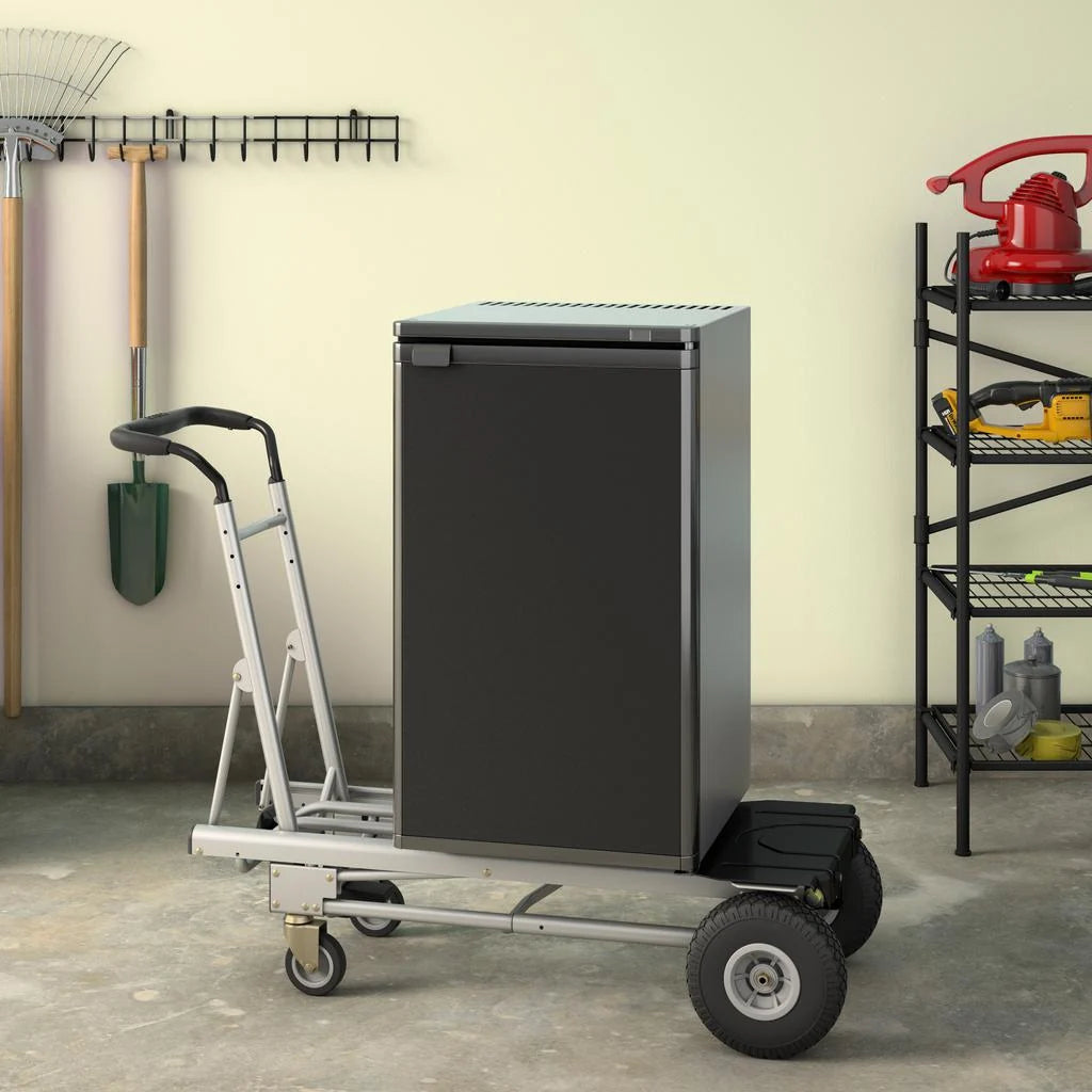 55-3/4" Length X 21" Width Hand Truck - Easily Converts To A 2 Wheel Upright