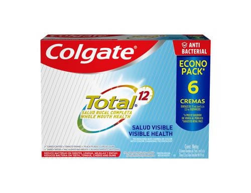 colgate Total Whitening Toothpaste with Stannous Fluoride and Zinc