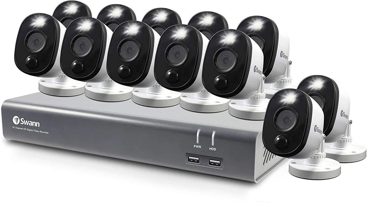 Swann Security System 12 Camera 1Tb DVR Hd-622706 Hannah Frederick