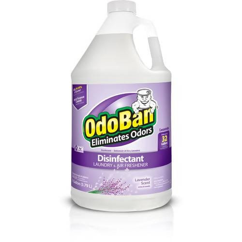 Odoban Disinfectant Cleaner 1 Gallon Kills 99.99% of germs. Lavender scent. Multi-purpose cleaner suitable for: pet odors