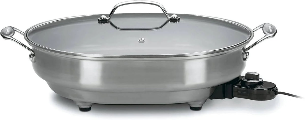 Cuisinart Electric Skillet is a must for every kitchen. It can roast