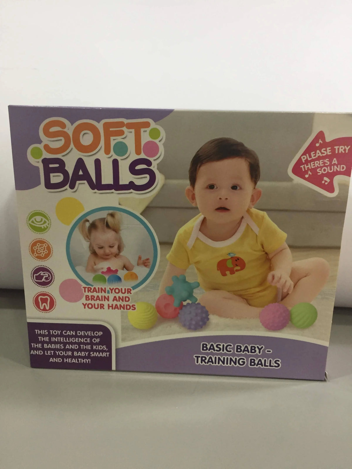Soft Balls helps develop intelligence of babies and kids-1866A Hannah Frederick