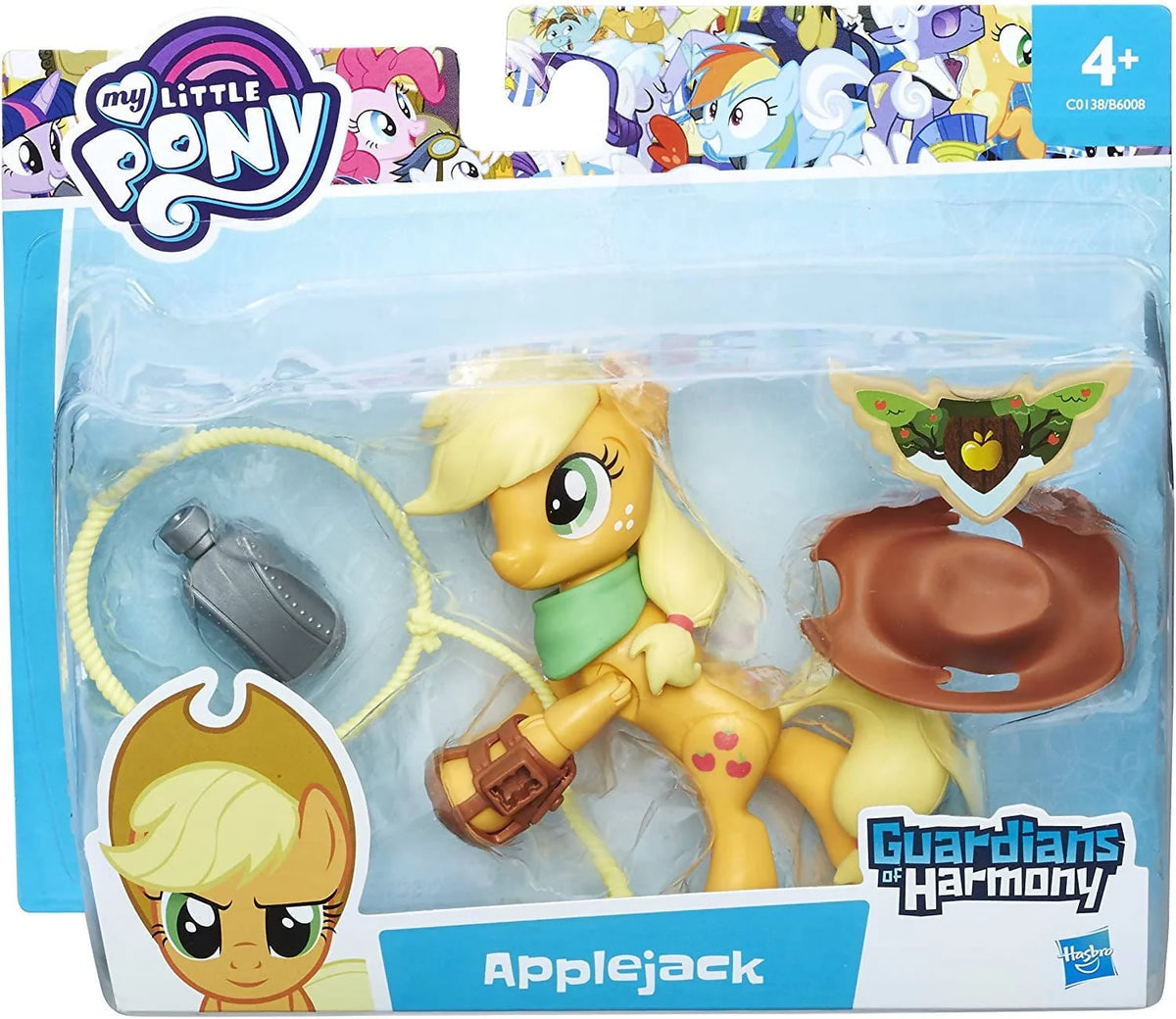 My Little Pony Guardians of Harmony Applejack Figure - PN00006358 Pie's Variety Store