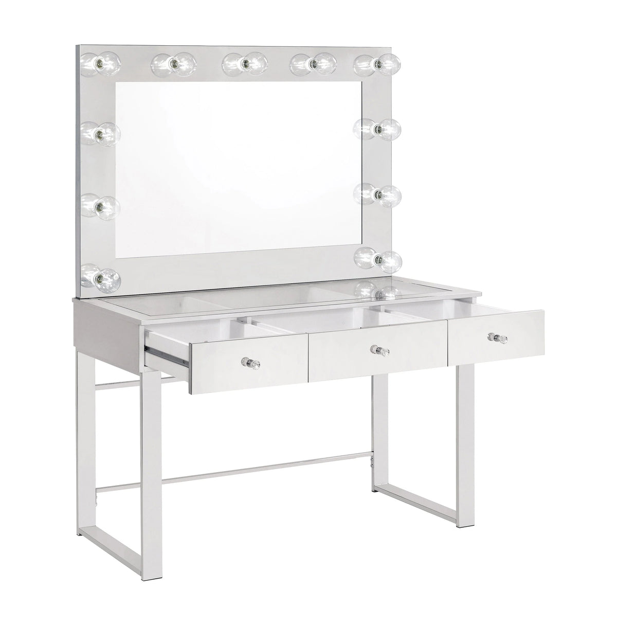 this modern vanity set features a stunning mirror paneled design that reflects surrounding hues- 935934 coastmega