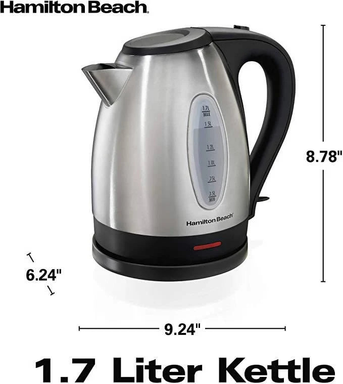 Hamilton Beach Electric Cordless Kettle 1.7L - 40880 Pie's Variety Store