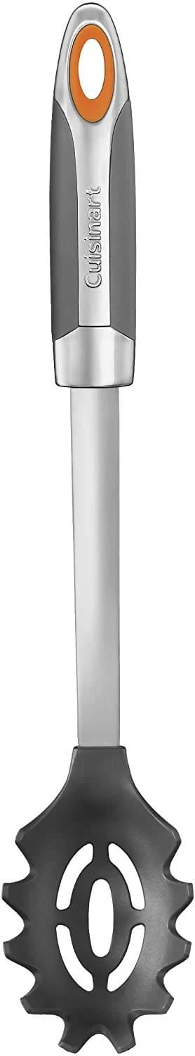 Cuisinart Attrezzo Nylon Pasta Server (Polished Chrome/Orange) - CU-CTG-05-PS Elegant AccScents