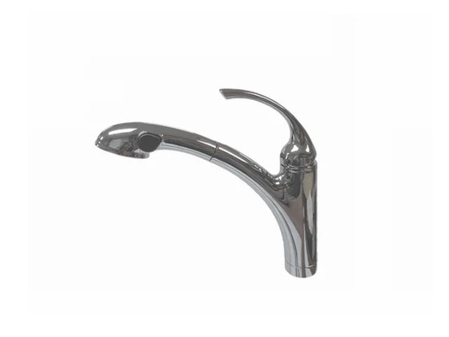 Aquarius Polished Chrome Single Lever Comes with Flexible Hoses Kitchen Faucet - F0504501701 CP MEGA