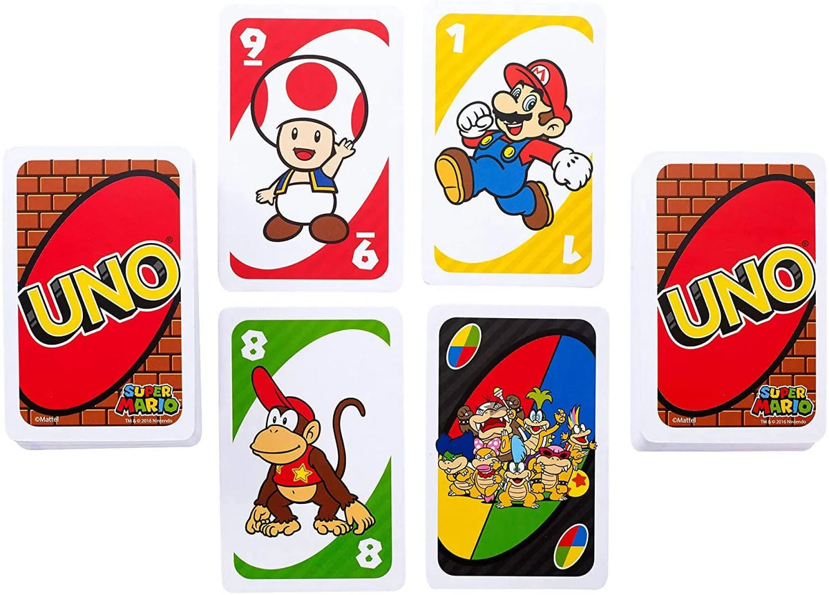UNO Super Mario - DRD00 Pie's Variety Store