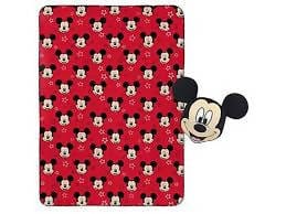 Nogginz pillow and Plush blank set This Disney Mickey Mouse Nogginz and Plush Blanket Set features your child's favorite iconic Disney character
