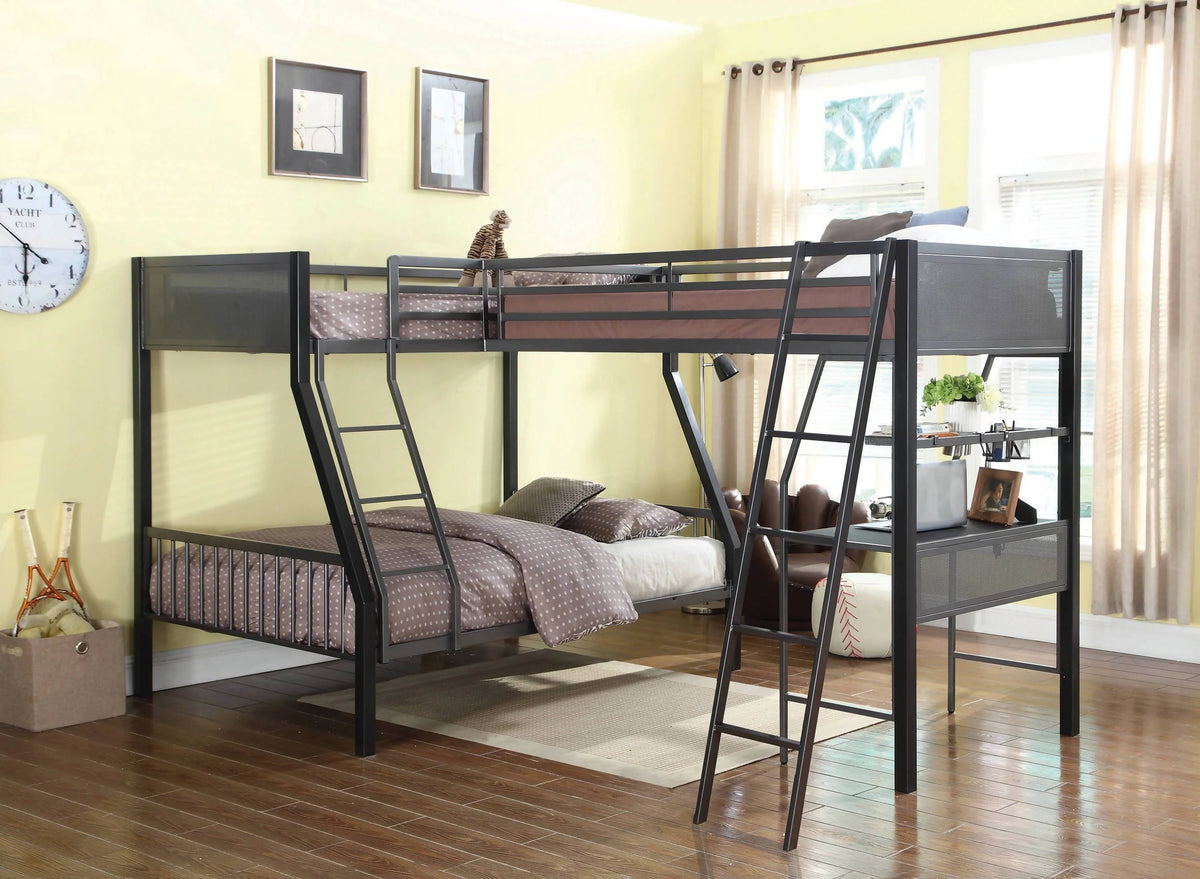 Meyers Twin Loft Add-On Black And Gunmetal - 460392 A-Z Store Nadia