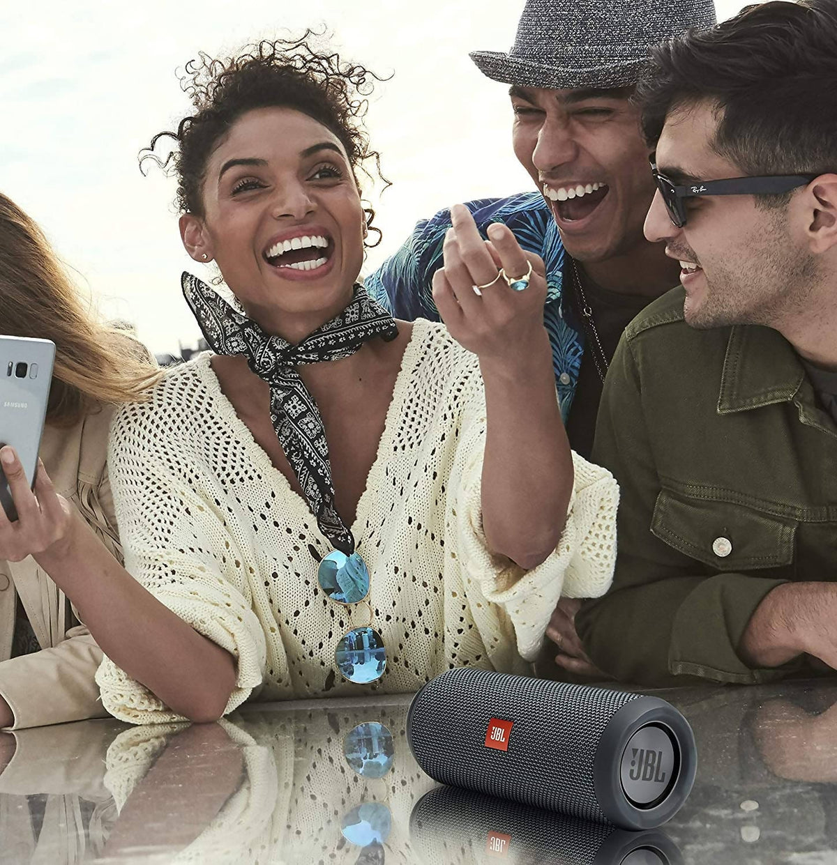JBL Flip Essential - Waterproof Portable Wireless Bluetooth Speaker with up to 10 Hours of Playtime - JBLFLIPESSENTIALAM Pie's Variety Store