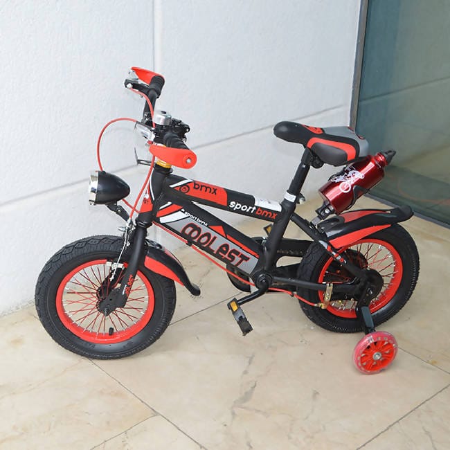 Rhinoride BMX Bicycle Red 12 inch (W/Bottle