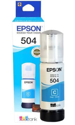 Epson 504 Cyan Ink Cartridge-T504220 Hannah Frederick