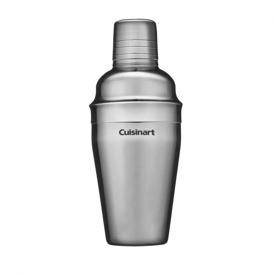 Cuisinart Cocktail Shaker is easy to use and is recommended for beginners and experienced bartenders. You can use any mixers you want