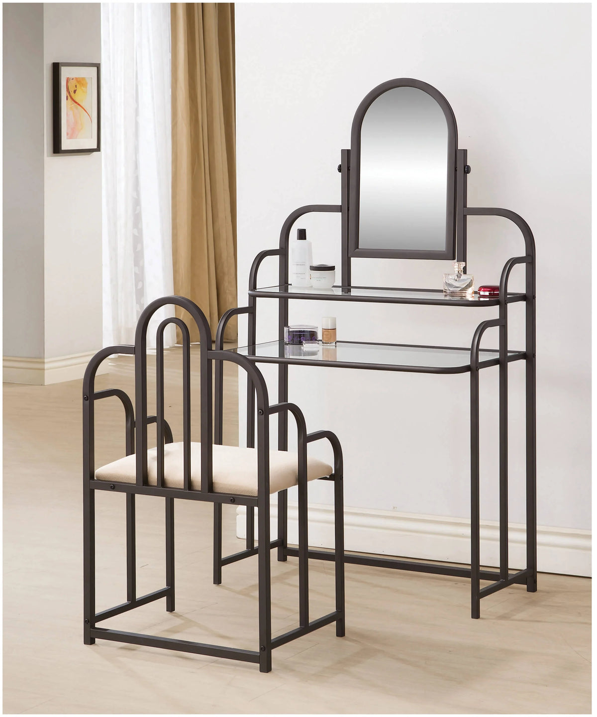 curved silhouette - Tan And Bronze - 300180 coastmega