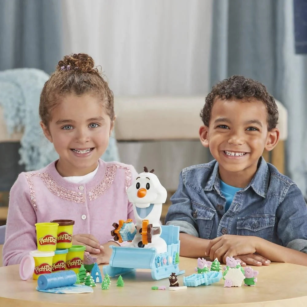 Play Doh Featuring Frozen Olaf's Sleigh Ride Set - 630509835492 Pie's Variety Store