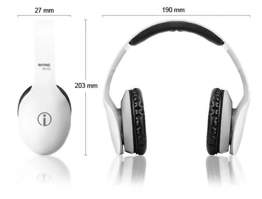 iMEXX Rhythmz Blu HD Headset White-IME-22819 Hannah Frederick