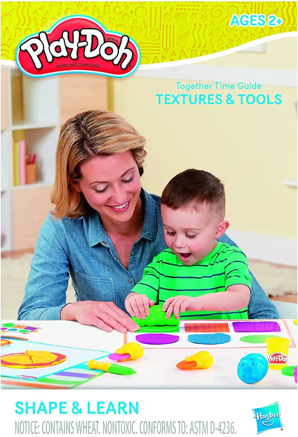 Play-Doh Shape & Learn Textures and Tools Set - PN00008728 Pie's Variety Store