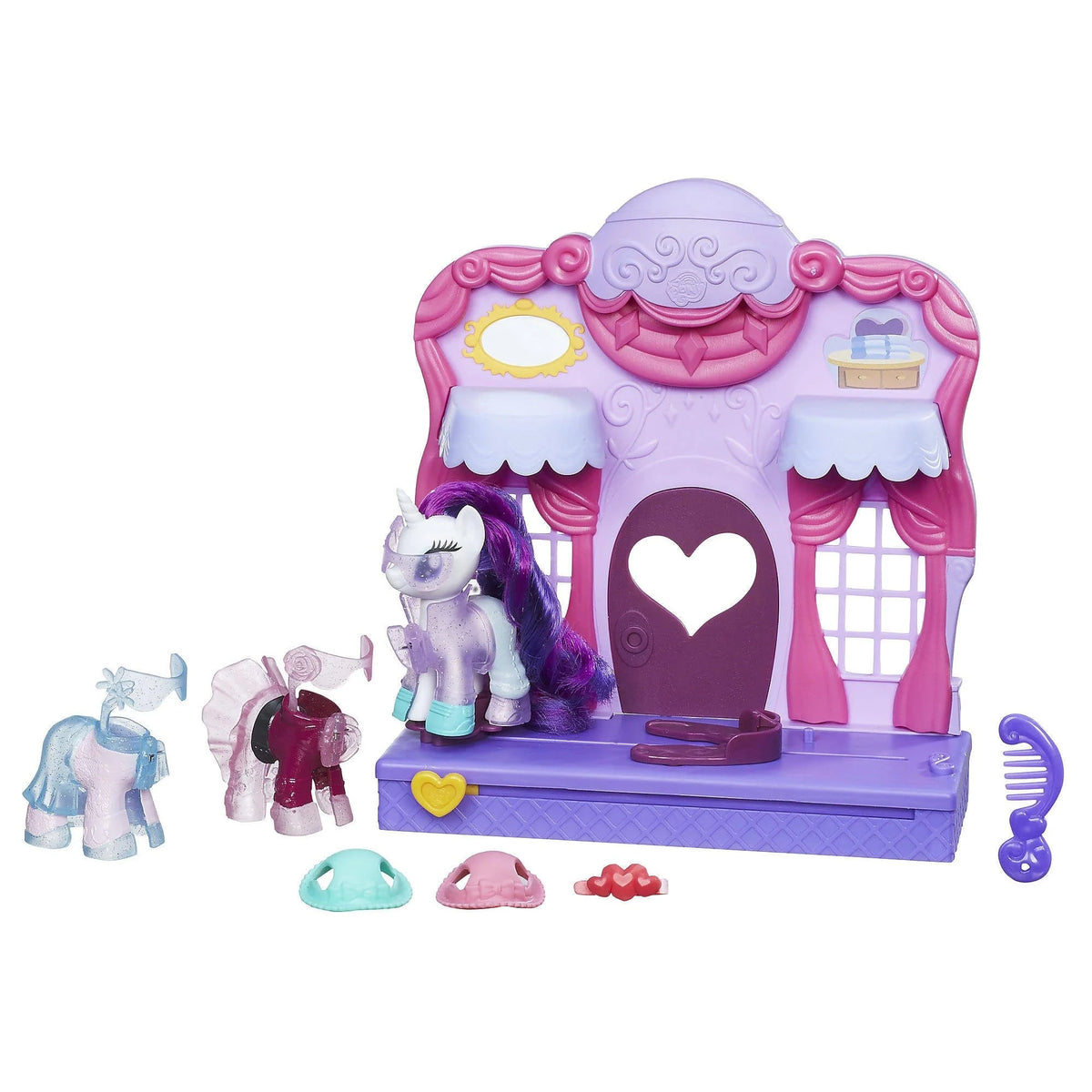 My Little Pony Friendship is Magic Rarity Fashion Runway Play Set - PN00004989 Pie's Variety Store