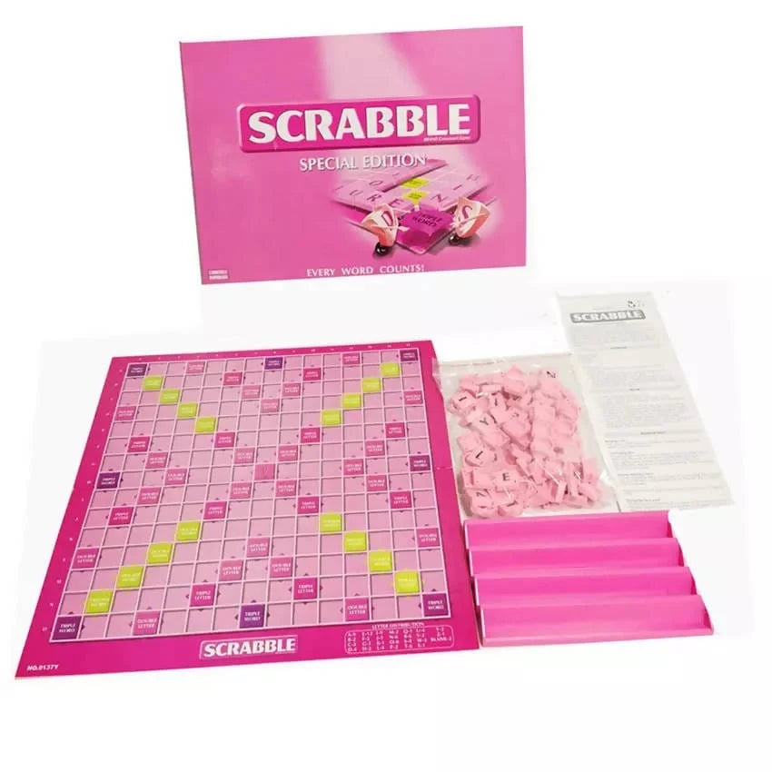 Scrabble Special Edition Every Word Counts Board Game - 256986 Pie's Variety Store