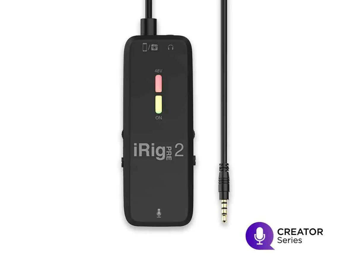 iRig Pre 2 Mobile Microphone Interface - RIGPRE2 Pie's Variety Store