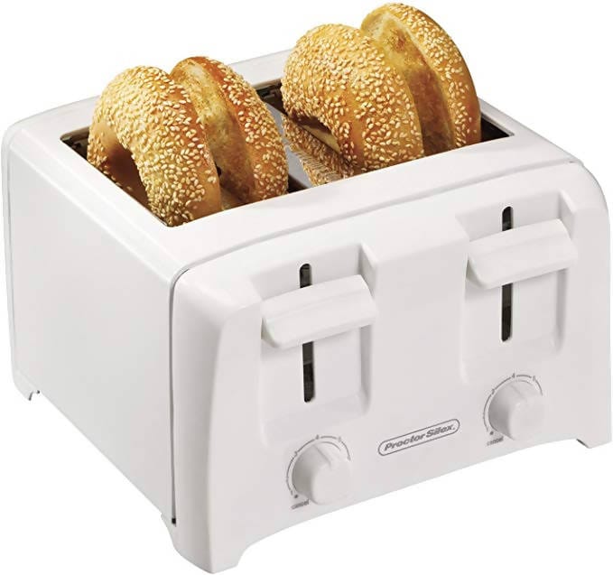Proctor Silex Toaster 4 Slice WHITE - 24610 Pie's Variety Store