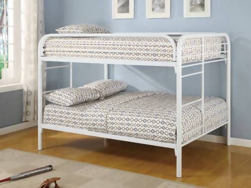 Morgan Full Over Full Bunk Bed White - 460056W A-Z Store Nadia